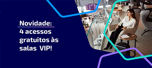 Cliente Banrisul tem 4 acessos gratuitos a Salas VIP por ano no mundo todo."